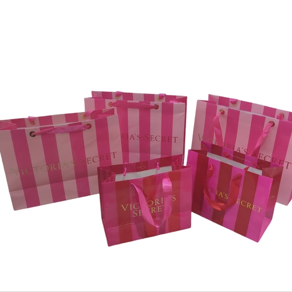 PINK Victoria's Secret Handbags - (5) Victoria's Secret empty Gift Bags
